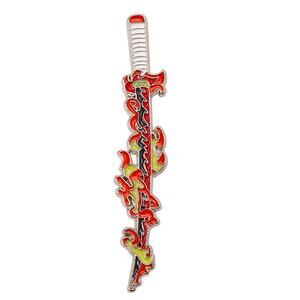 Demon Slayer Kyojuro Rengoku's Sword Red Nichirin Enamel Pins 84-1